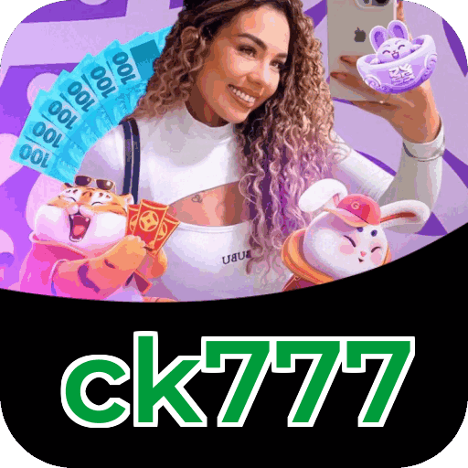 Passo a passo visual mostrando processo de download e instalação do aplicativo ck777